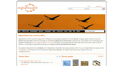 Desktop Screenshot of migrantwatch.in